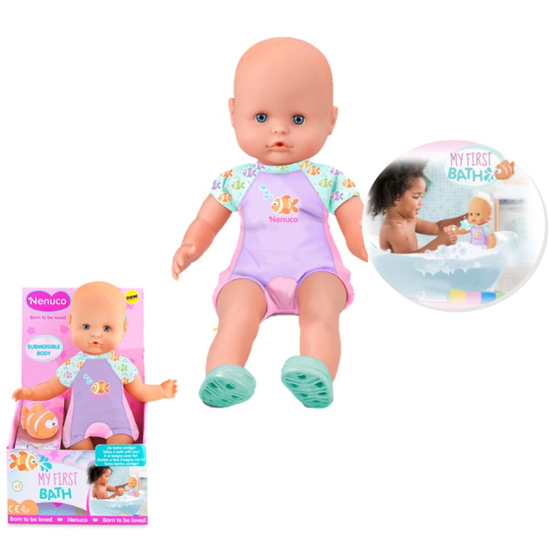 Muñeca para niños con ropa de colores vivos