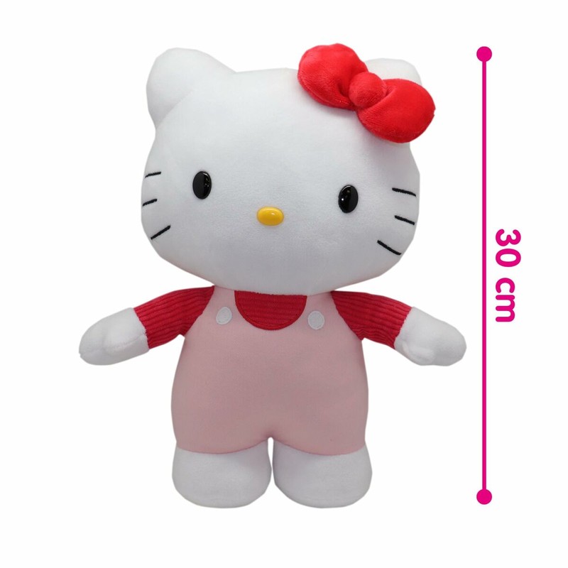 peluche hello kitty 30 cm original vista frontal