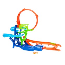 Pista de carreras Mattel para coches juguete niños 2