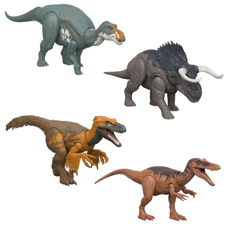 Figura de acción dinosaurio Mattel detallada para niños y coleccionistas