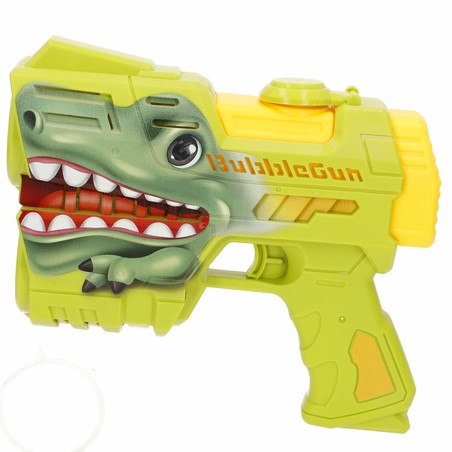 Máquina burbujas infantil en forma de cocodrilo
