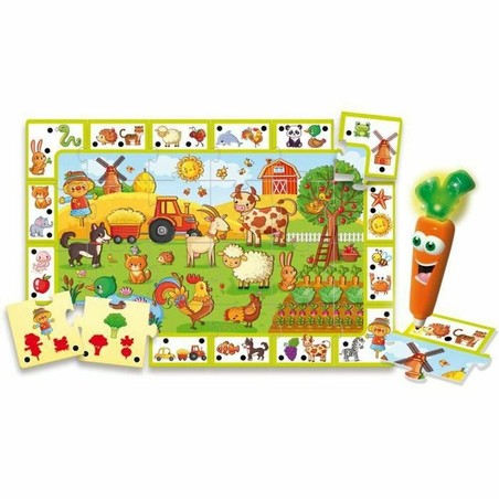 Set construcción educativo Carotina Happy Farm para niños de 3 años