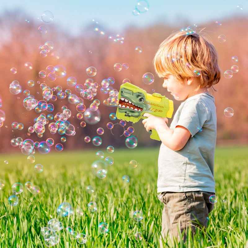 Pompas jabón regalo niños, incluye pilas