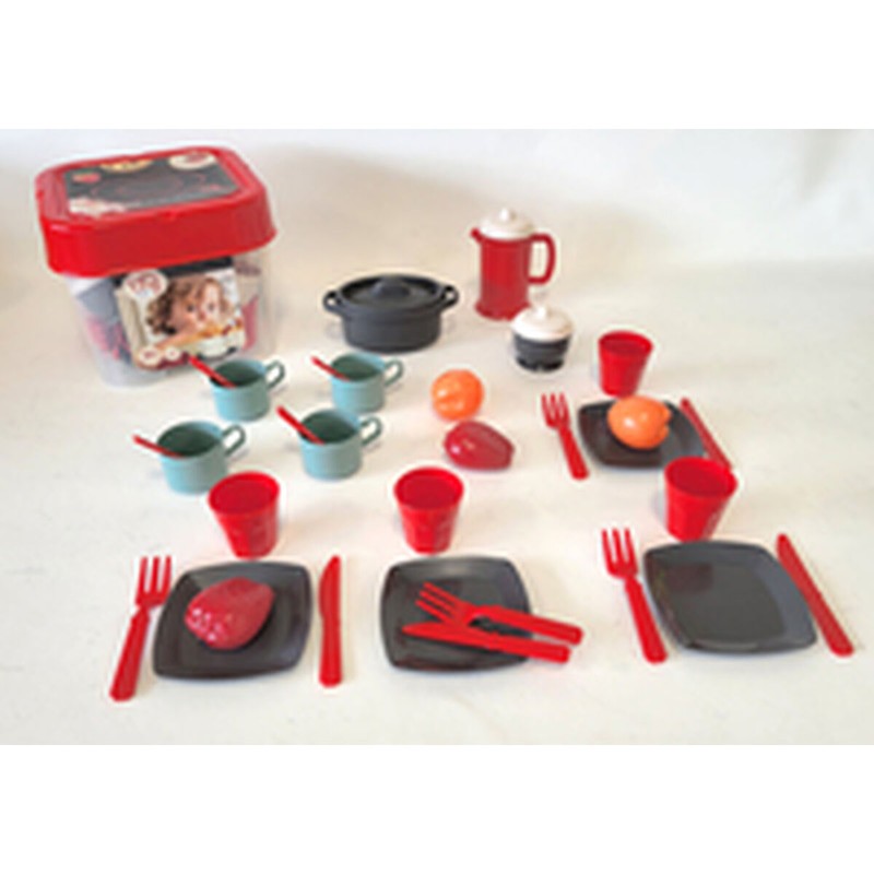 Set cocina juguete para niños pequeños, juego de rol educativo