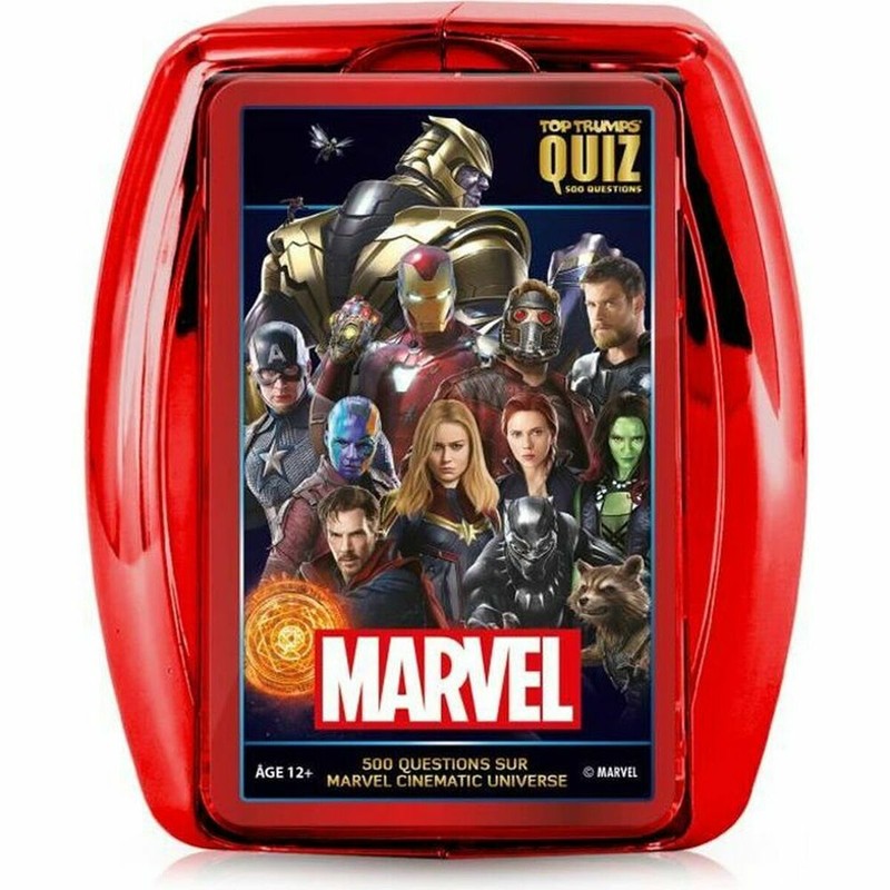 Juego de Memoria Marvel Cinematic Universe Quiz, caja del juego