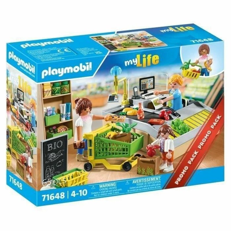 Juguetes construcción niños Playmobil Supermercado My Life