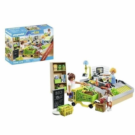 Bloques construcción infantiles Playmobil, detalle de piezas