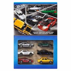 Coches juguete niños Hot Wheels pack 5 unidades multicolor 2