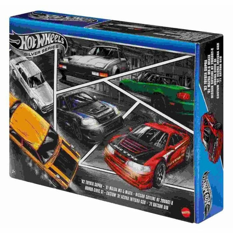 Set de vehículos Hot Wheels ideal para garaje coches juguete