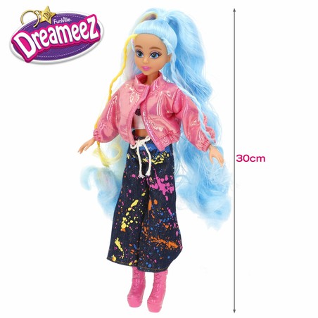 Juguete creativo para niñas: Muñeca Glam Up Dreameez de 30 cm