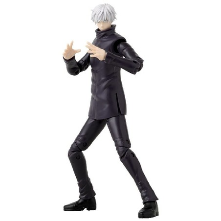Figura de Acción Bandai posando en un escenario de construcción niños 3 años