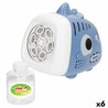 Juguetes construcción niños: Máquina de pompas de jabón Colorbaby rinoceronte azul