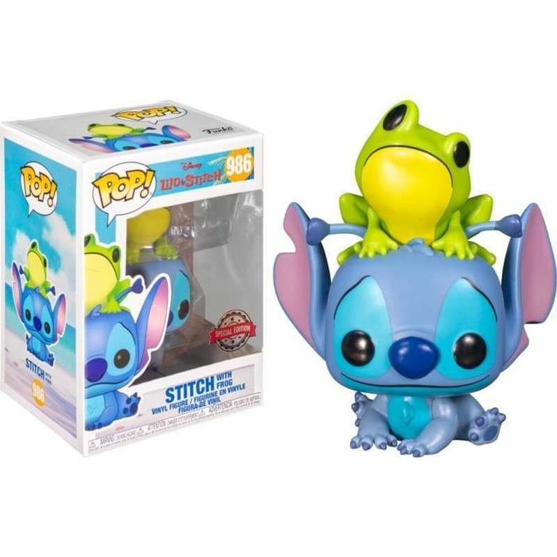 Juguetes construcción niños: Figura Funko Pop! Lilo con Rana