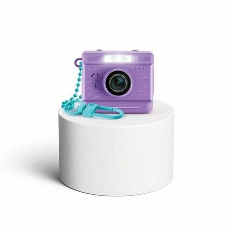 Cámara digital violeta Canal Toys con diseño vintage para niños