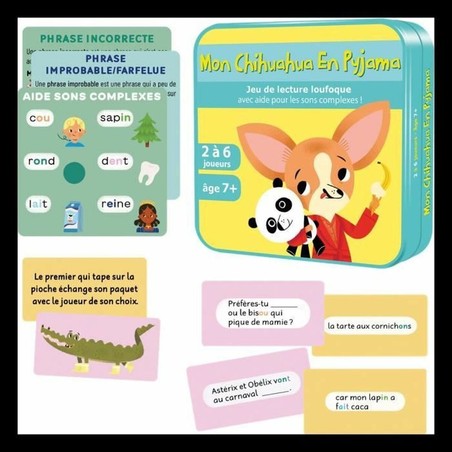 Juego educativo seguro CE para niños 4 años, Mon Chihuahua