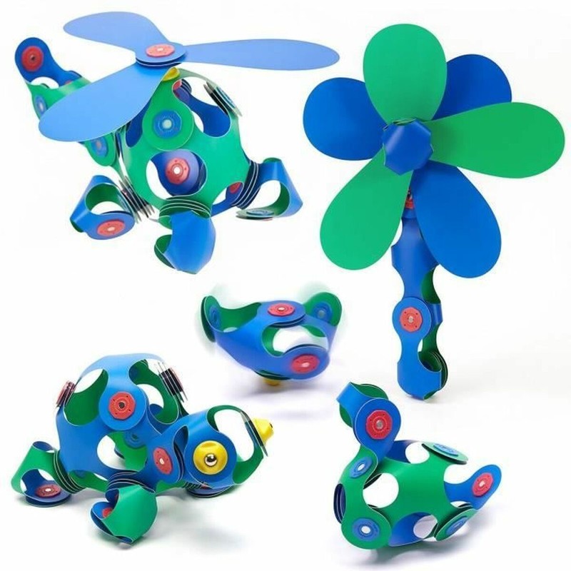 Bloques construcción infantiles Gipsy Toys, ideal para desarrollar motricidad fina.