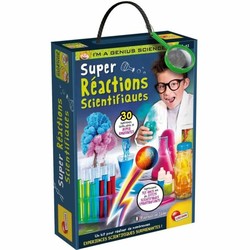 Juego de ciencia para niños Lisciani Giochi con kit de laboratorio de super reacciones