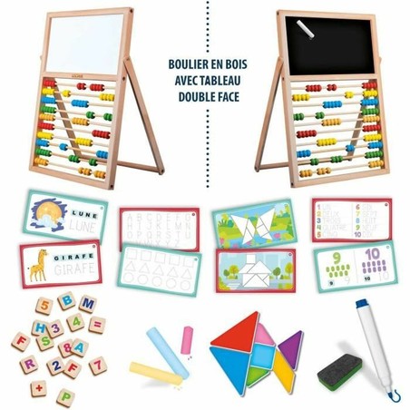 Set construcción educativo - Aprendizaje letras y números magnéticos
