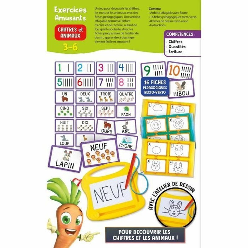 Bloques Construcción Infantiles Lisciani Pizarra Mágica