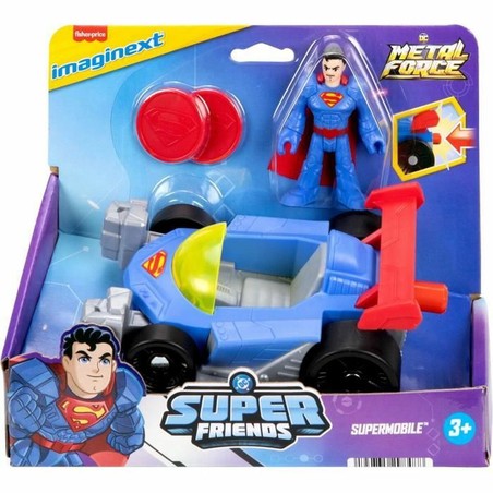 Figura acción Superman Imaginext de lujo para niños