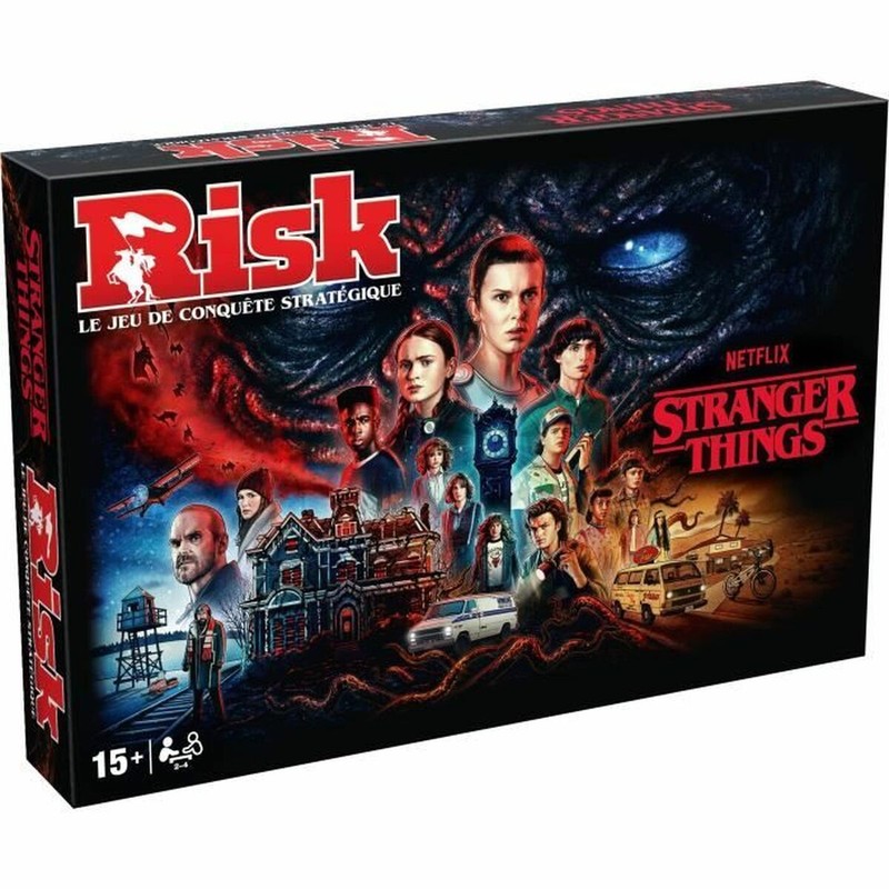 Juegos Mesa Niños: RISK Stranger Things tablero de juego completo
