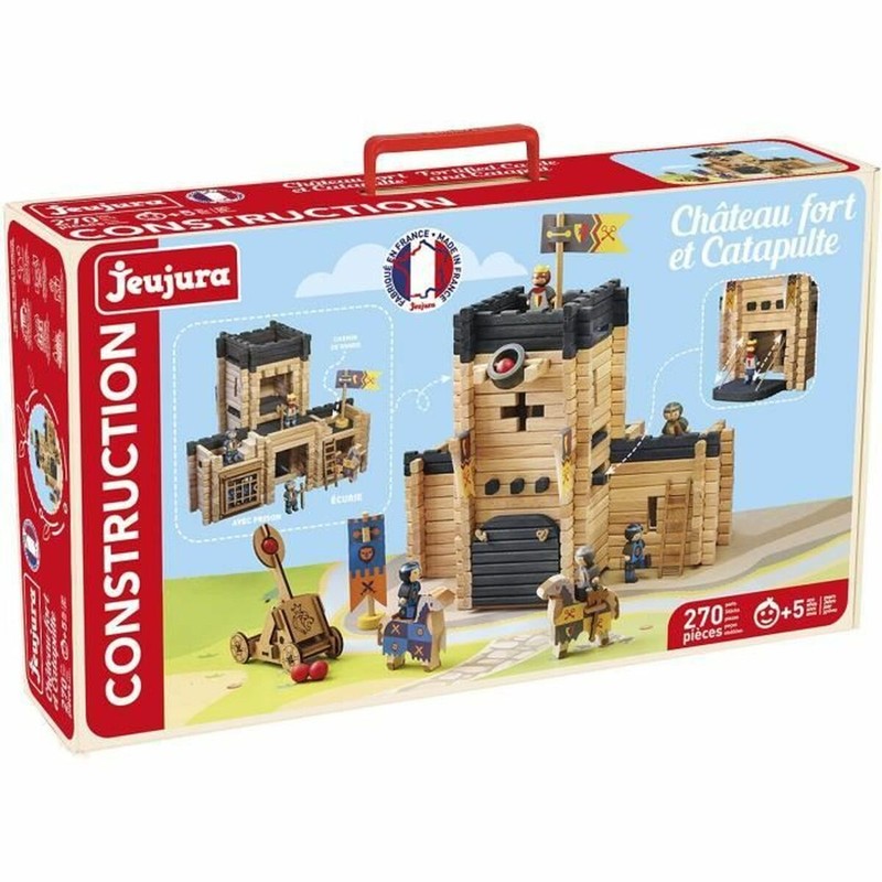 Bloques construcción infantiles para desarrollar motricidad fina