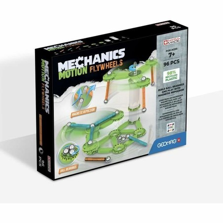 Juguetes construcción niños Geomag, set educativo magnético