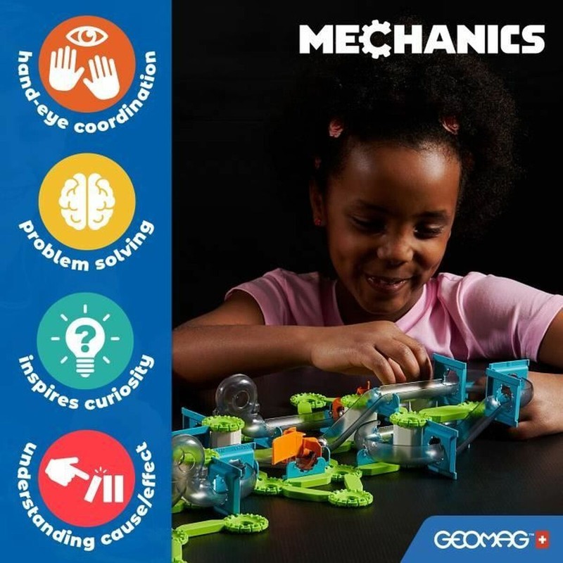 Bloques construcción infantiles Geomag con piezas de plástico reciclado