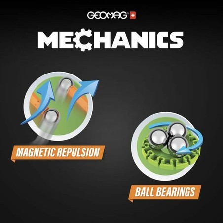 Construcciones Geomag, piezas magnéticas para creatividad infantil