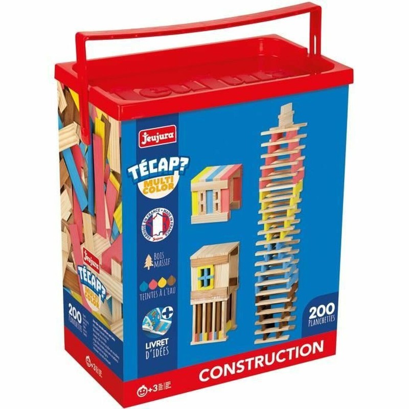 Bloques construcción infantiles de madera para el desarrollo motriz