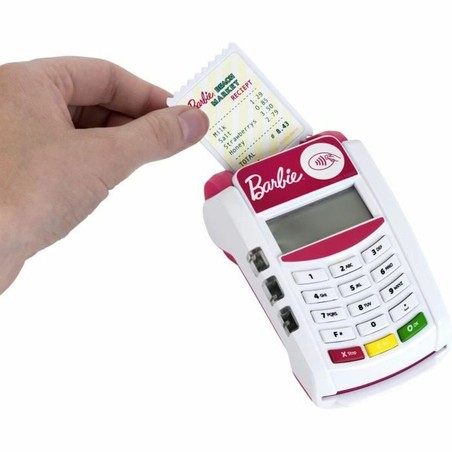 Detalle de la caja registradora juguete del supermercado Klein