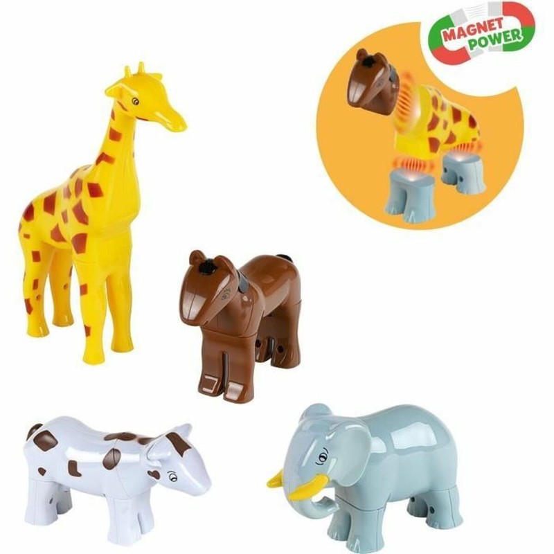 Bloques apilables bebé de Klein con figuras de animales