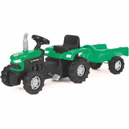Correpasillos Buddy Toys verde, ideal para la primera infancia y el desarrollo motriz.