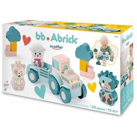 Juguetes construcción niños Ecoiffier, bloques multicolor para desarrollo temprano