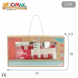 Set belleza infantil de madera Colorbaby con cinturón y accesorios 2