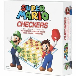 Juegos mesa niños Super Mario Checkers