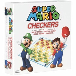 Juegos mesa niños Super Mario Checkers 2