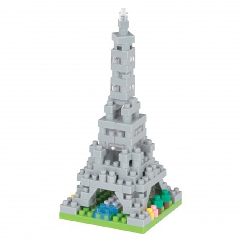 Set construcción educativo Nanoblock París orillas del Sena