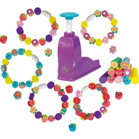 kit pulseras niñas diseño de joyas caseras con abalorios