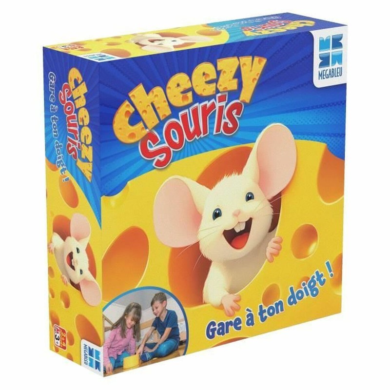 Juegos mesa niños Megableu CHEEZY MOUSE en acción