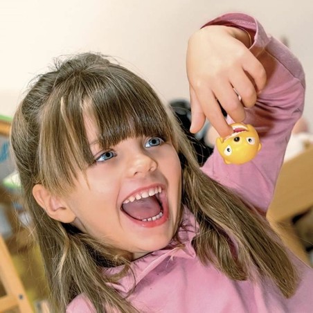 Detalle del juego mesa educativo CHEEZY MOUSE y sus piezas
