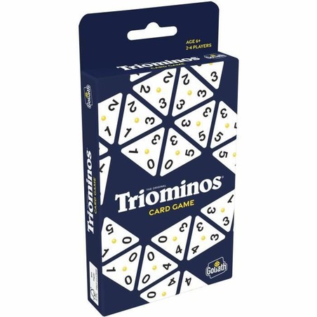 Juego Mesa Familiar Triominos, desarrollo de lógica y habilidades