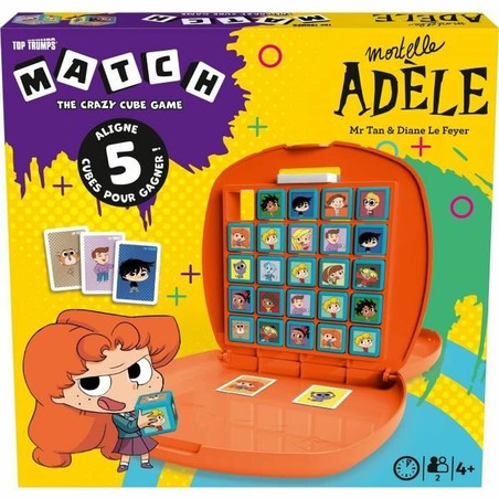 Componentes del juego de mesa Deadly Adele Match