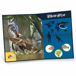 Juguetes construcción niños kit Velociraptor Lisciani excavación 2