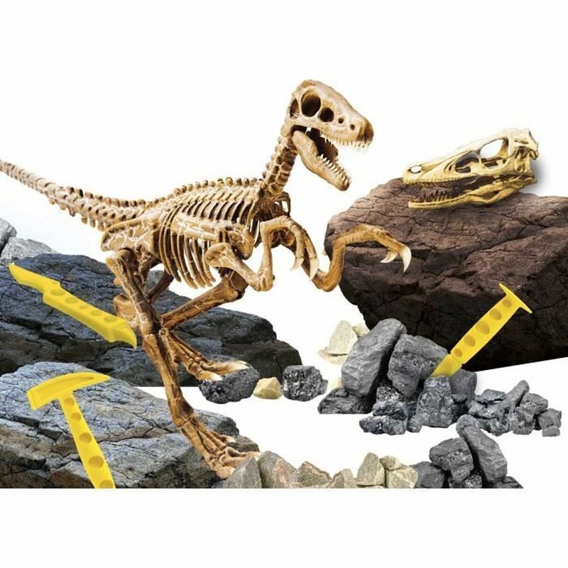 Juguete construcción motricidad fina kit paleontología niños