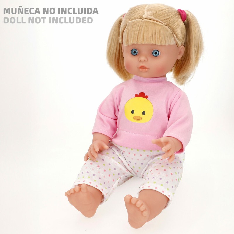 Bloques apilables bebé, ropa de muñeca para 2 años