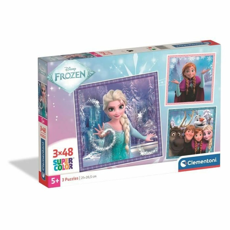 Juguetes construcción niños Puzzle Clementoni Frozen