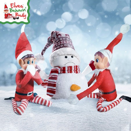 Construcción niños 3 años, elfos Elves Behavin' Badly