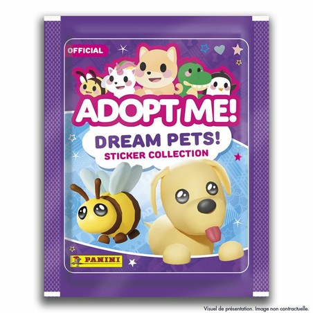 Cromos Panini Adoptme, colección para niños