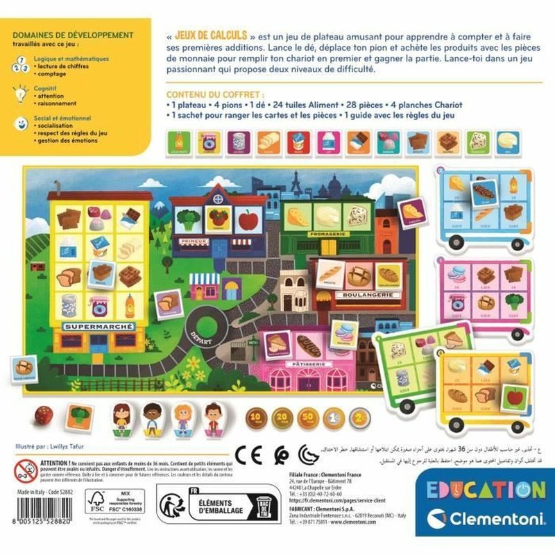 Set construcción educativo Clementoni para aprendizaje infantil
